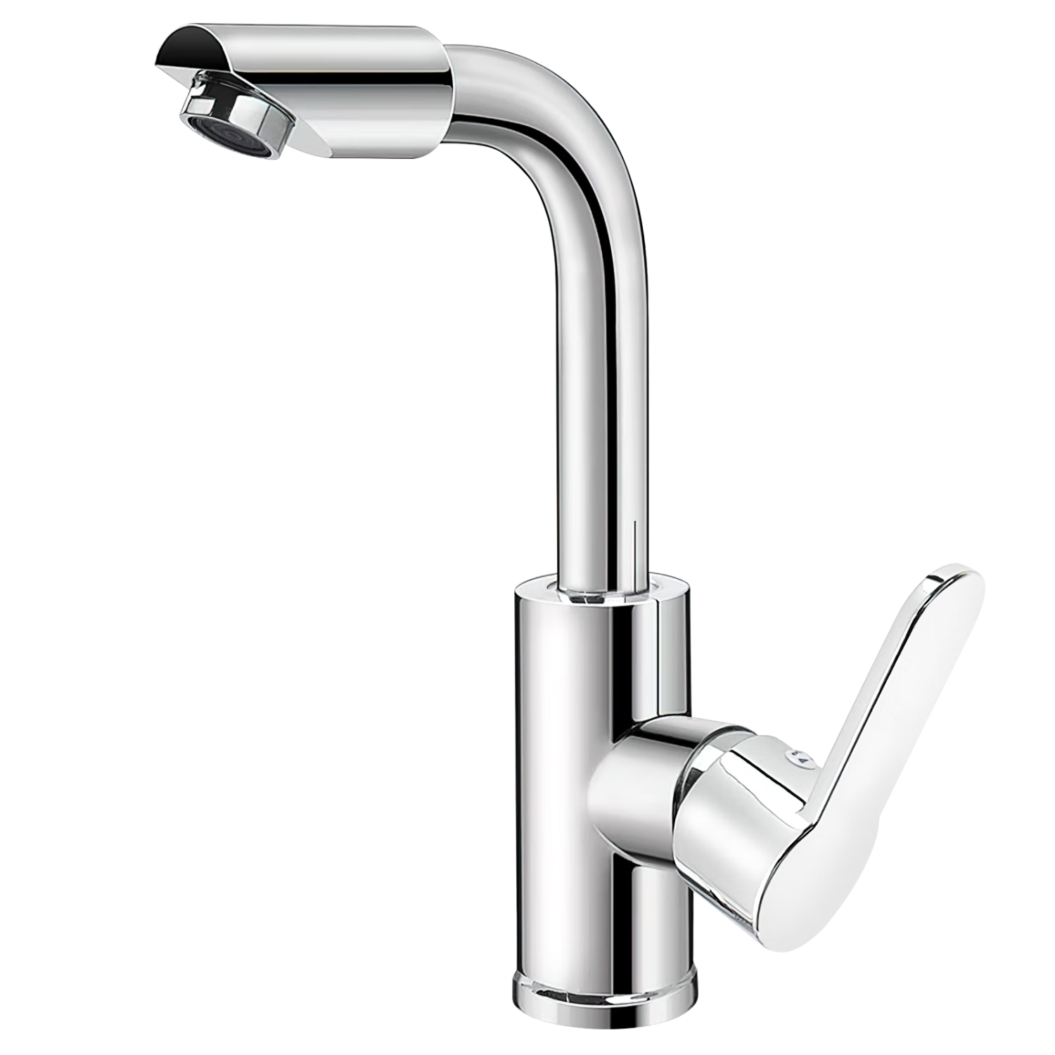 Yipin Impression Faucet Bathroom Sink Faucet Hot and Cold Dual Control Faucet for Home Wash Basin