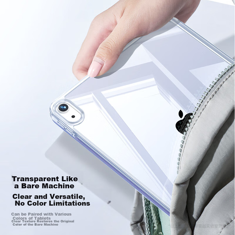 BIAZE Compatible with Apple IPad Air 11-Inch M4 Chip 2026 Model Protective Case, Universal for Apple Computers And Tablets IPad Air 8/7/6 Front Cover Detachable Sleep/Wake Protective Case