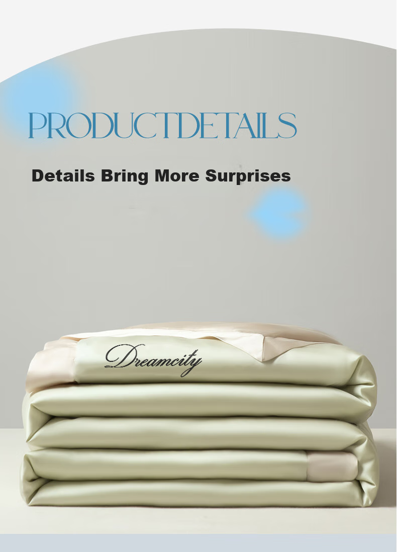 Wuyinliangpin Class A Washable Ice Silk Summer Quilt, Thin Blanket Duvet Double Air Conditioning Quilt, 200*230cm 7