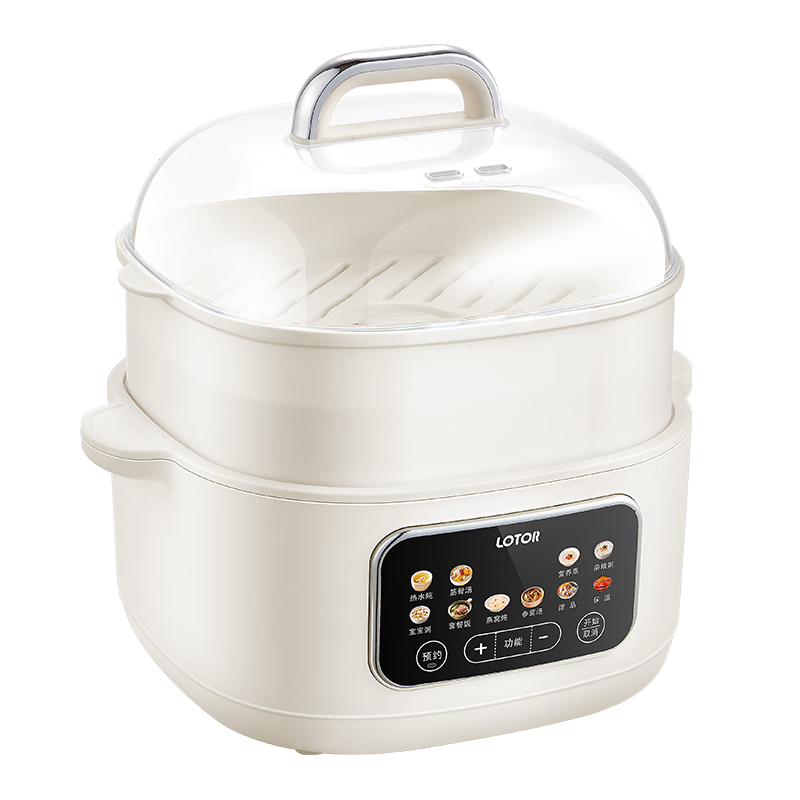 LOTOR Multi-Functional Electric Stew Pot, Soup Cooker, Bird's Nest Stewing Pot, Double Boiler, Soup Maker, Porridge Cooker, All-In Steaming And Cooking Pot