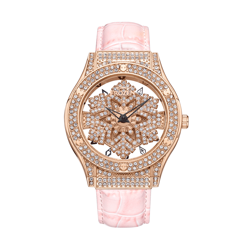Disney Pentagram Women's Snow Goddess Quartz Watch Starry Sky Wristwatch Birthday Gift for Girlfriend