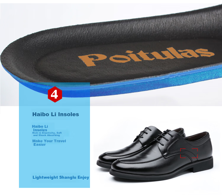 Poitulas Men's Hollow Lace-Up Business Casual Leather Shoes Breathable Versatile Sandals 9839 Black (Sandals) Size 45 11