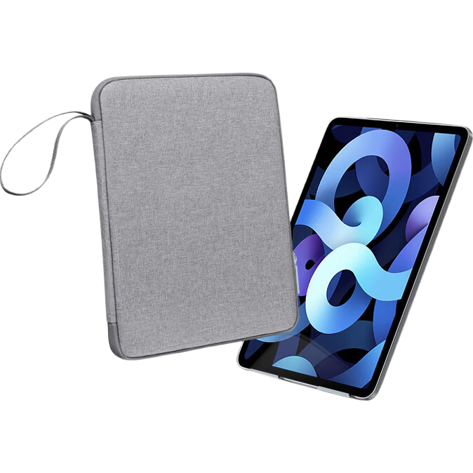 Biyoumei IPad Tablet Case, 12.9-Inch Protective Cover, Apple Huawei Tablet Accessory Storage Bag, Black