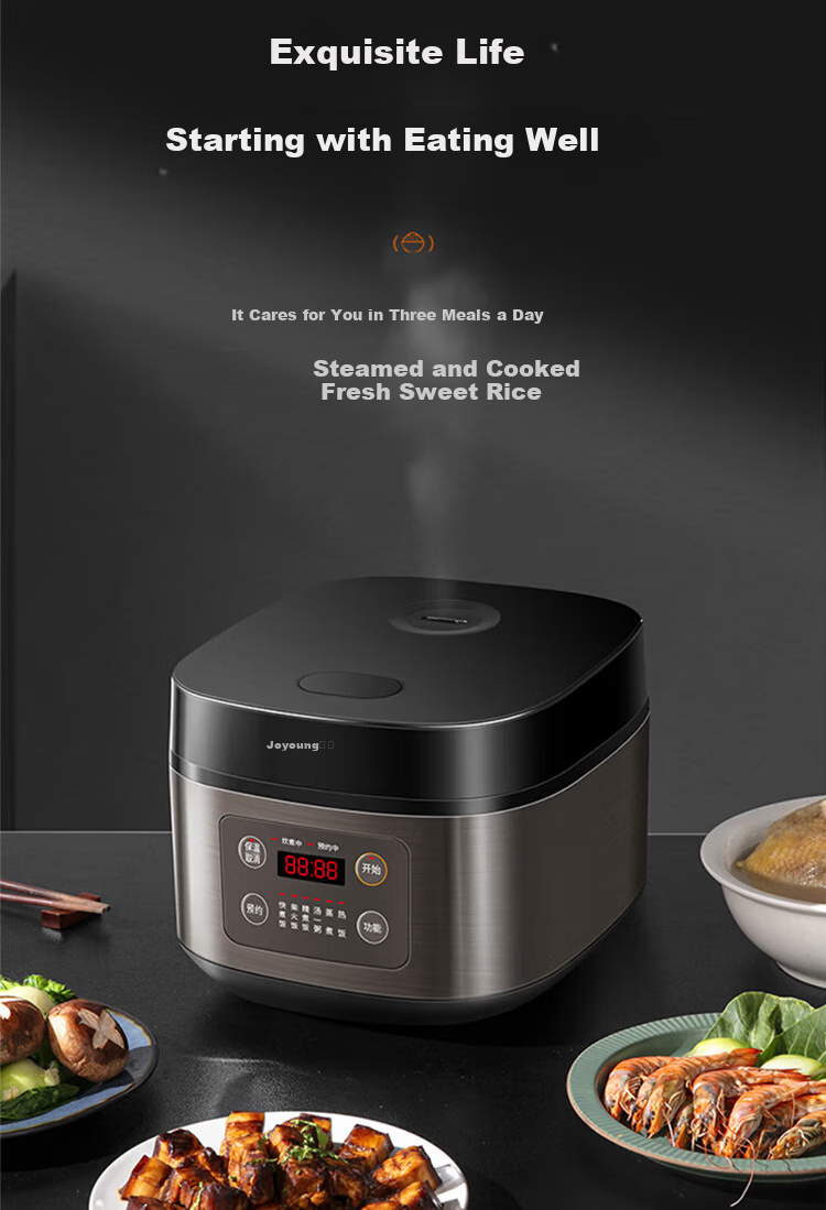 Joyoung Household 3L Rice Cooker, Multifunctional Smart Cooking Pot F-30FZ619 8