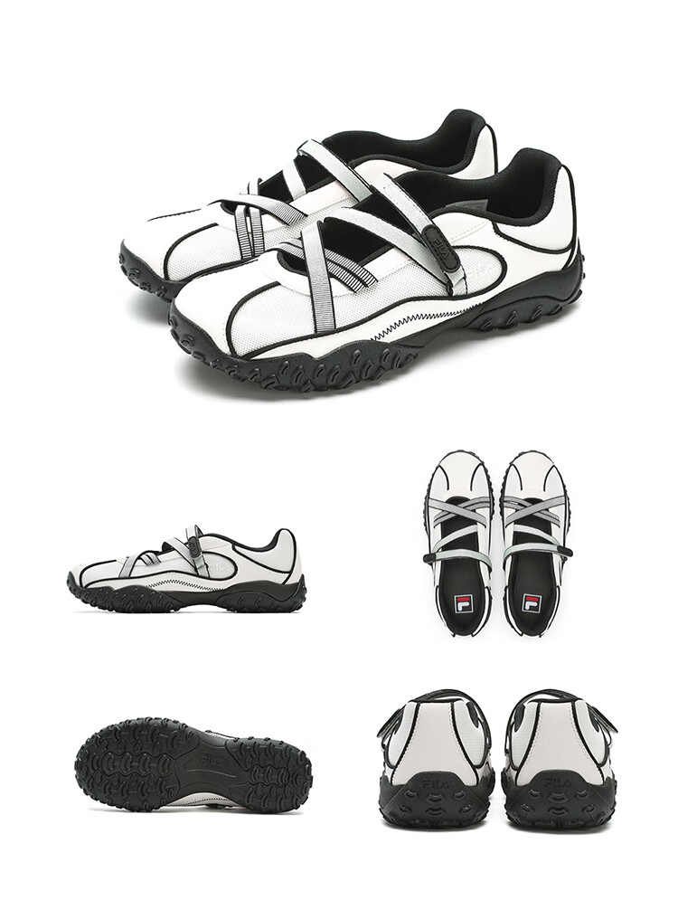 FILA Official PEBBLE SANDAL Retro Sandals for Women, Ballet Flats, Casual Shoes 9