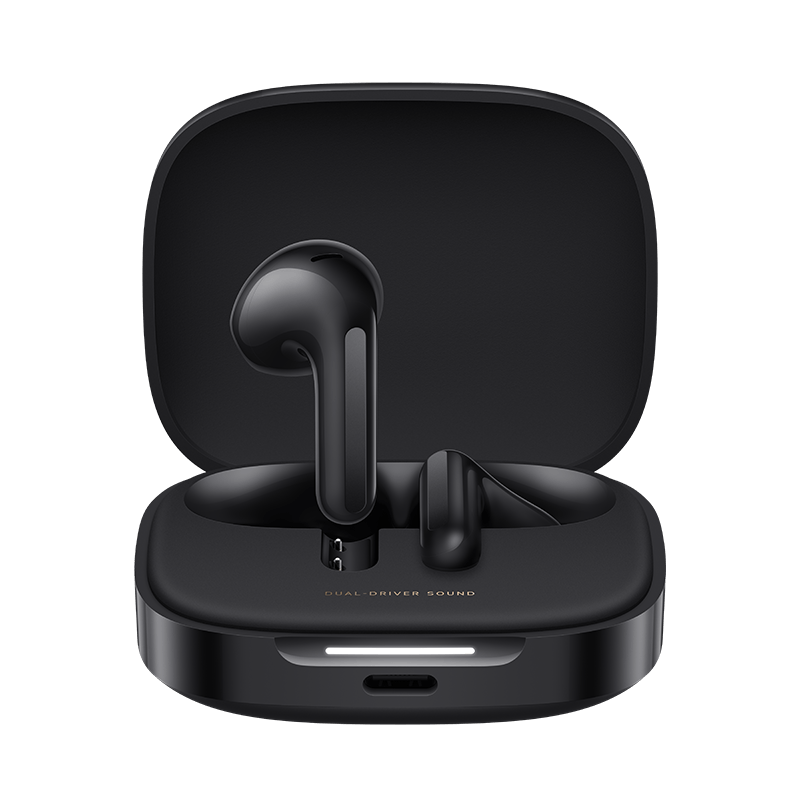 Беспроводные наушники MI Redmi Buds 7S, полувкладыши, с активным шумоподавлением, Bluetooth 5.4, черный
