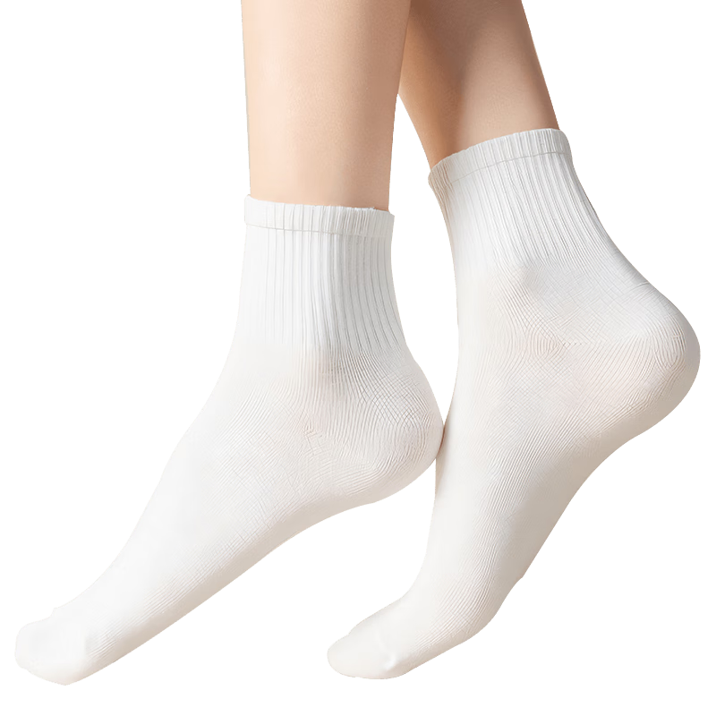 LOHAS Travel Disposable Socks for Men and Women, Daily Use, Portable, Cotton, Antibacterial, Odor-Resistant, No-Wash, Lazy Socks