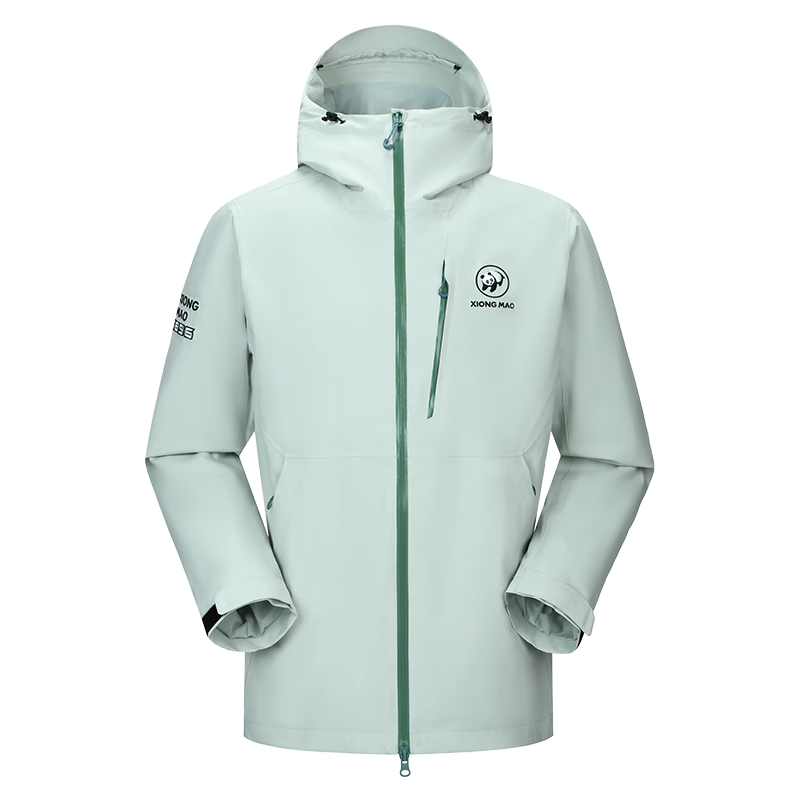 Xiongmao [Yuke LT] Outdoor Lightweight Rain Jacket for Men And Women, Waterproof Windproof Mountaineering Coat, XL