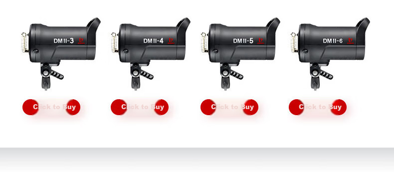 JINBEI SPARK-400D Fourth Generation Photography Studio Kit, Indoor Flash 400W, for Clothing Portrait ID Photos, Fill Light, Photography Studio Camera, Still Life Product Shooting Special Lighting 7