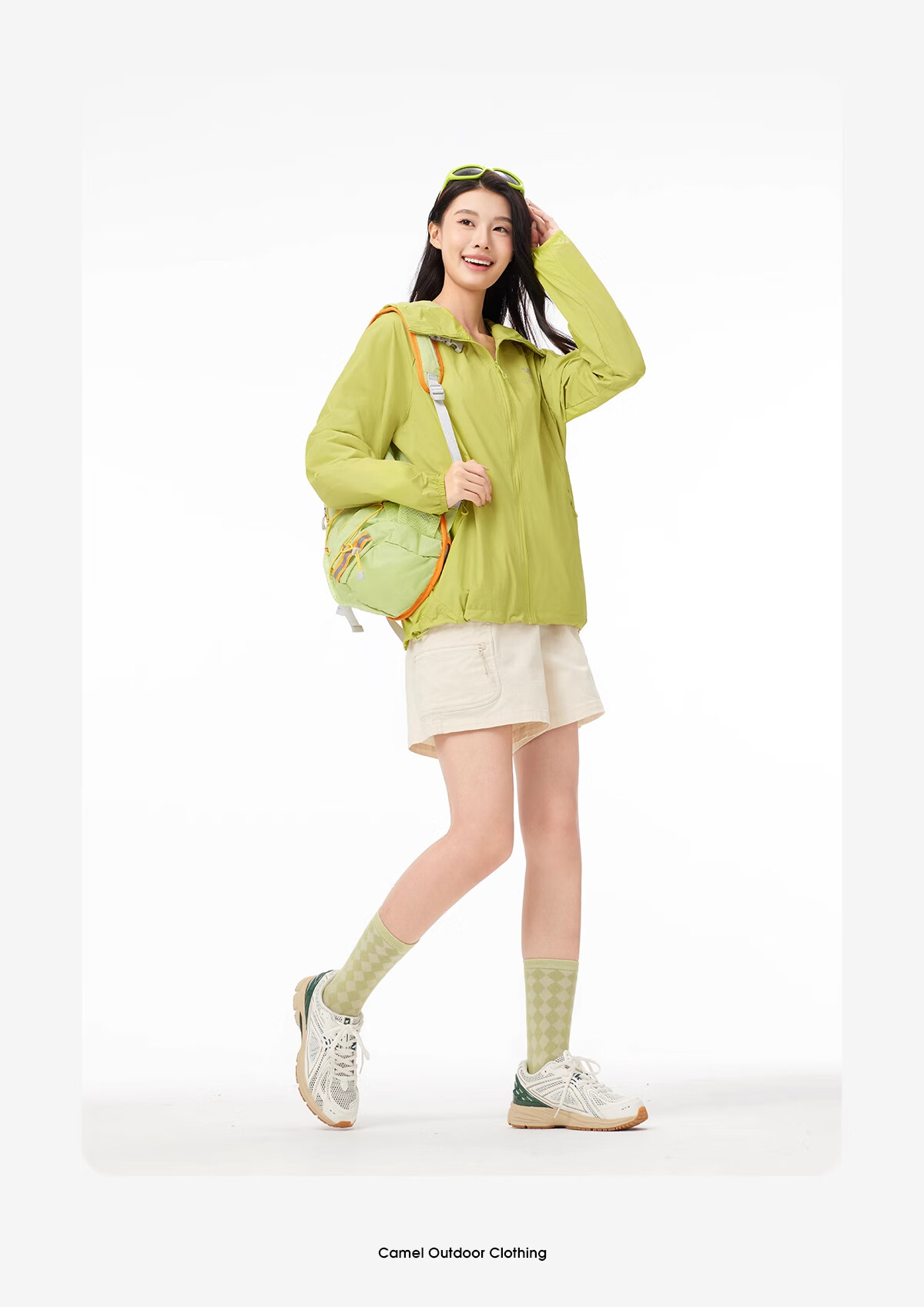CAMEL Outdoor Original Yarn Sun Protection Jacket 2025 Summer Ice Silk Breathable Sunshade UV Protection Loose Outdoor Fishing Shirt L 19