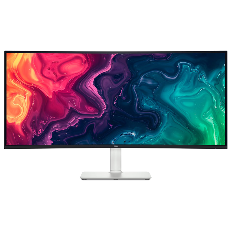 DELL 34-Inch Ultra-Wide Curved Monitor, 120Hz High Refresh Rate, Type-C 65W, Built-In Speakers, FreeSync, Hardware Blue Light Protection, Computer Display Screen, S3425DW