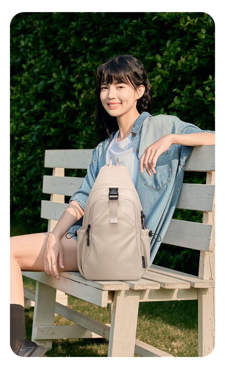 GOLF Chest Bag, Unisex Crossbody Bag, Casual Shoulder Bag for Men And Women, Phone And IPad Pouch, Outdoor Cycling Sports Small Backpack 2