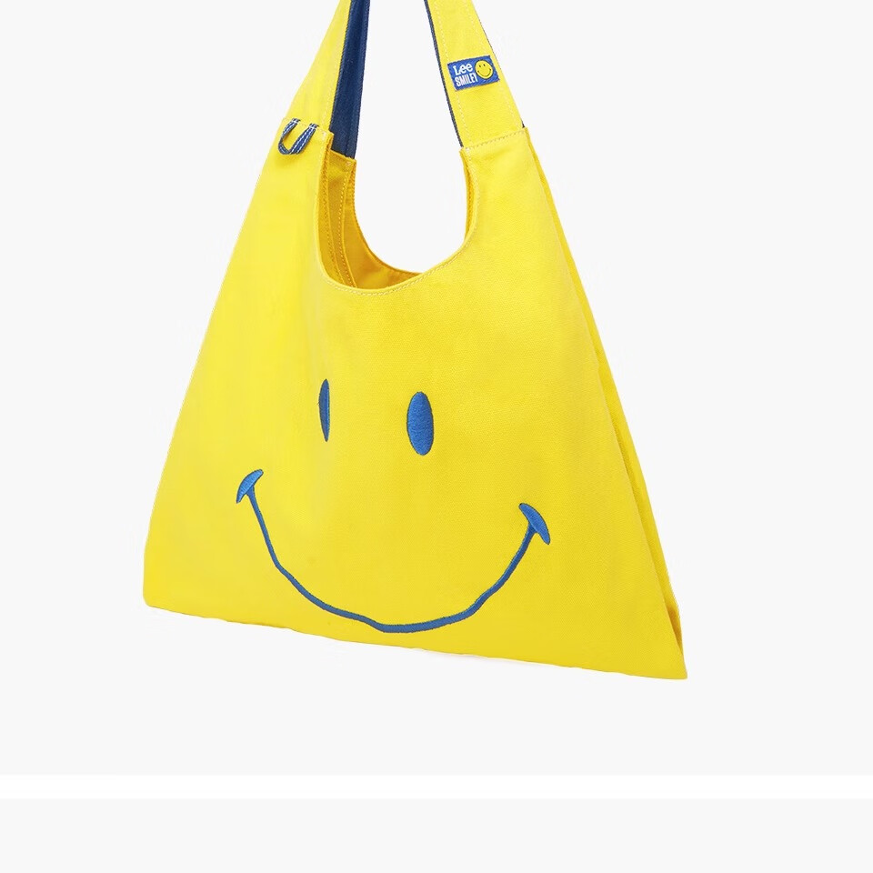 Lee Collaboration Smiley Face Women's Bag, Creative Tote Bag, Handbag, Large Capacity Shoulder Bag, Birthday Gift 4