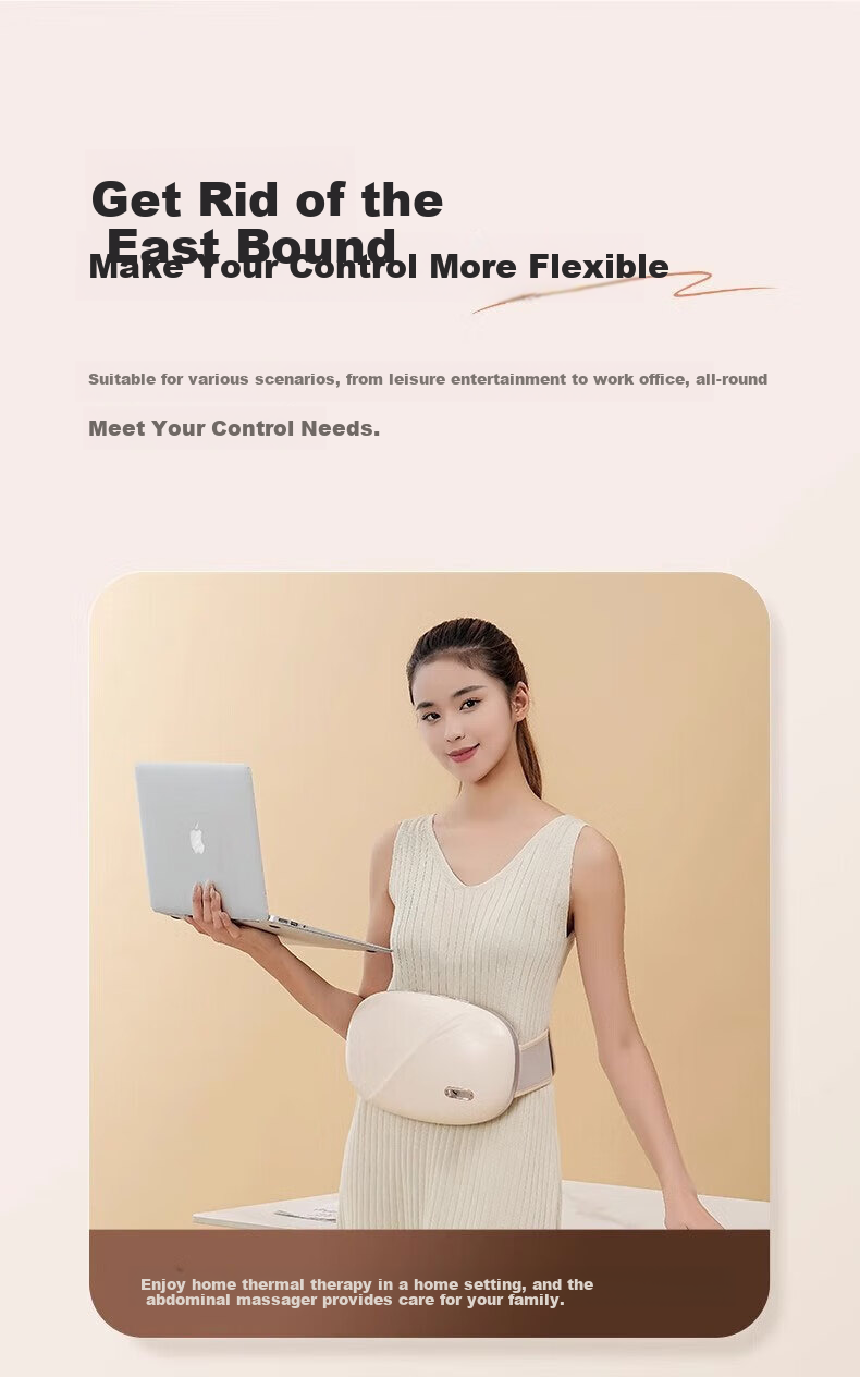 AUX Bian Shi Abdominal Massager CFL1A (Gift Box), Automatic Belly Massage Device, Waist Massager, Mid-Autumn Festival Gift 8