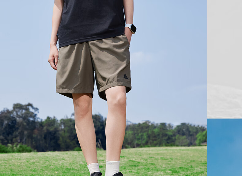 Peak Men's Summer Short Sleeve Ice Silk Breathable Cool Casual Loose Sports Outdoor Trendy Cotton T-Shirt DF652250 21