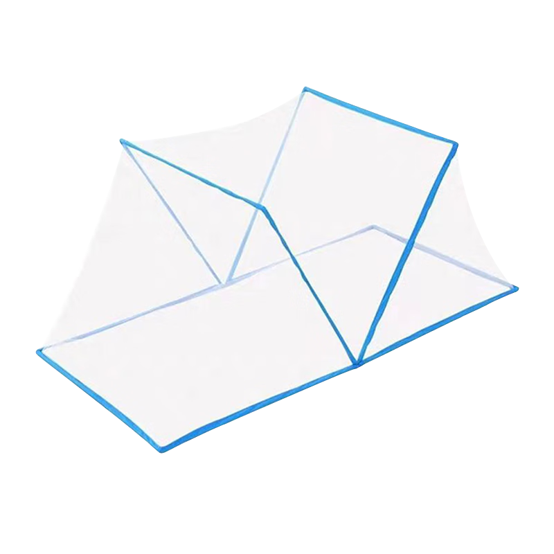 Aibao Baby Mosquito Net Full Cover Foldable Dormitory Mosquito Net Blue S822