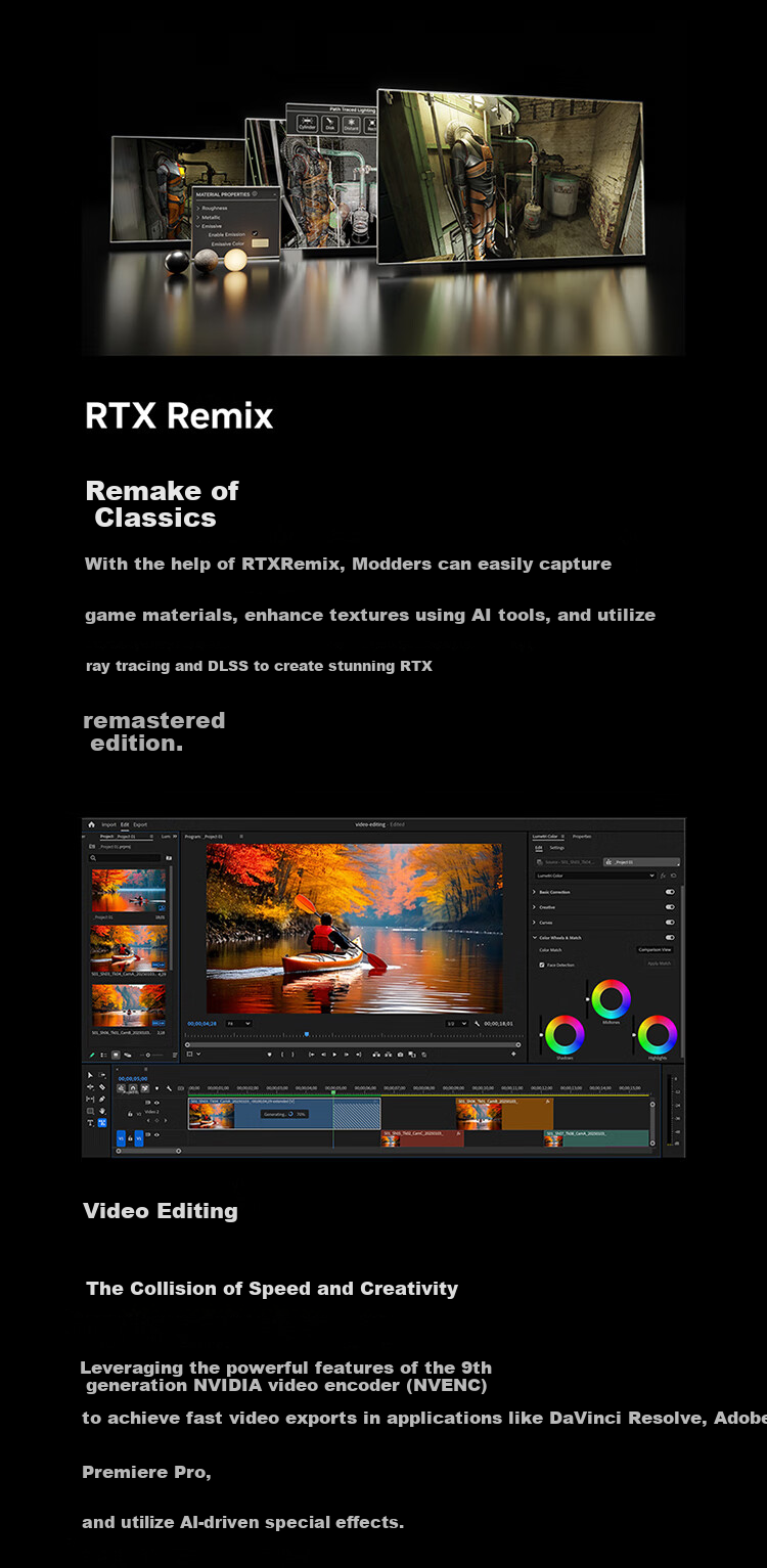 GIGABYTE 5070Ti Graphics Card, Xueying GeForce RTX 5070 Ti AERO OC 16G DLSS4 Gaming Design OpenClaw Local Deployment Graphics Card 6