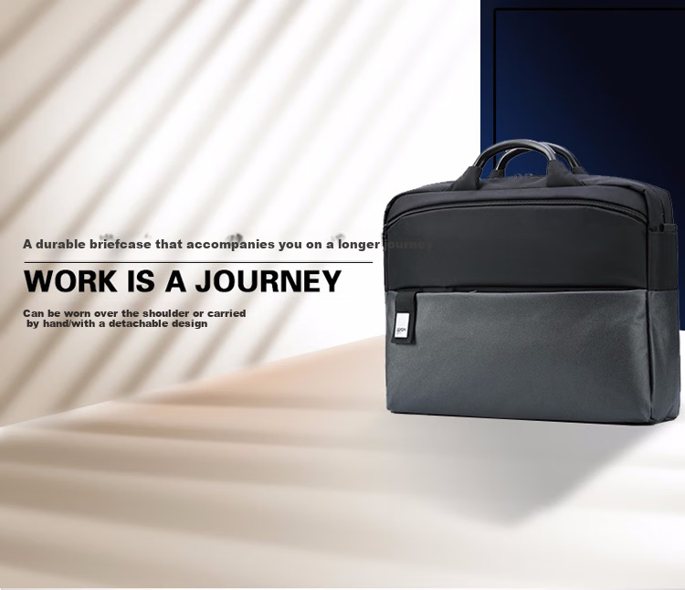 LEXON Laptop Bag, 15.6/16 Inch Handheld Briefcase, Men's Business Notebook Bag, Patchwork Shoulder Crossbody Bag 2