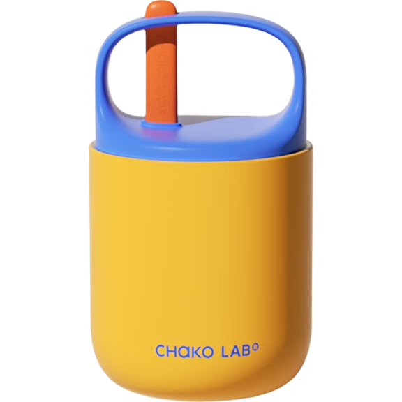 Chakolab Student Children's Breakfast Cup, Insulated Cup, Portable, Takeaway, Stylish, with Lid And Spoon, Yogurt Oatmeal Cup