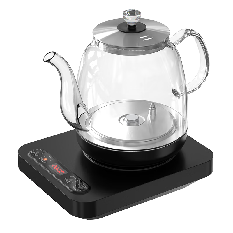 AUCMA Automatic Water-Filling Constant Temperature Electric Kettle, Glass Tea Maker, Kung Fu Tea Table, Tea Infuser, 316 Stainless Steel Water Boiler, Electric Tea Pot, Electric Kettle T39, Gift, 1.2L