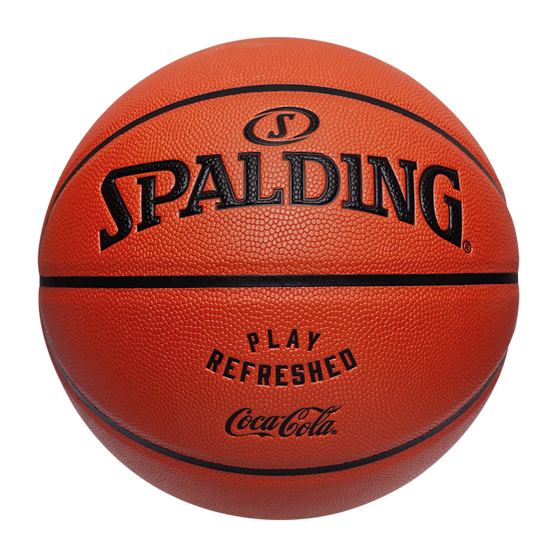 SPALDING Basketball, Coca-Cola Co-Branded Edition, Size 7 PU, Indoor And Outdoor Universal Standard, Competition Training Classic Choice, 78-062Y
