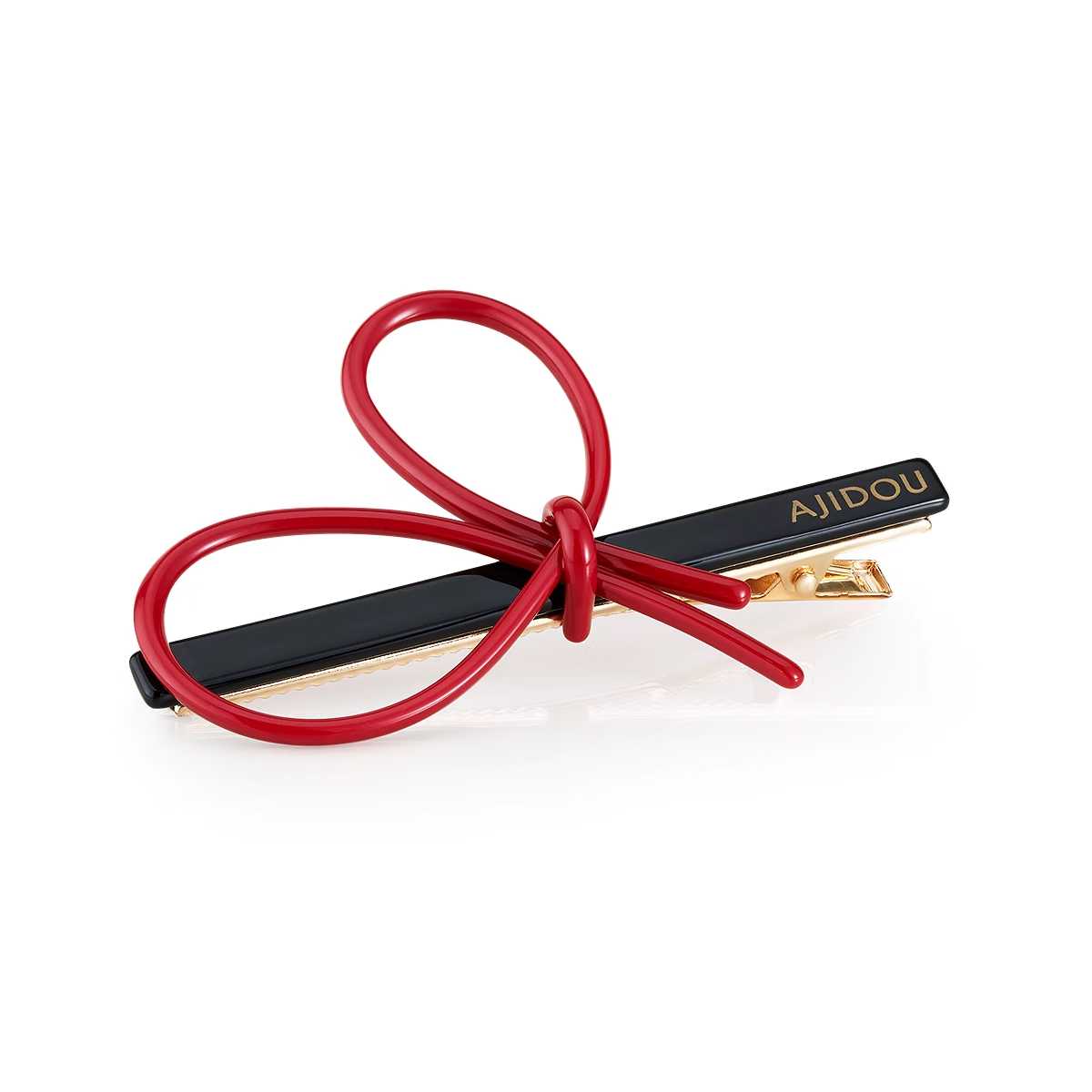 Aji Bean Duckbill Clip Bowknot Hair Accessory Fashion Trendy Versatile High Elasticity Hair Clip Side Clip Children's Day