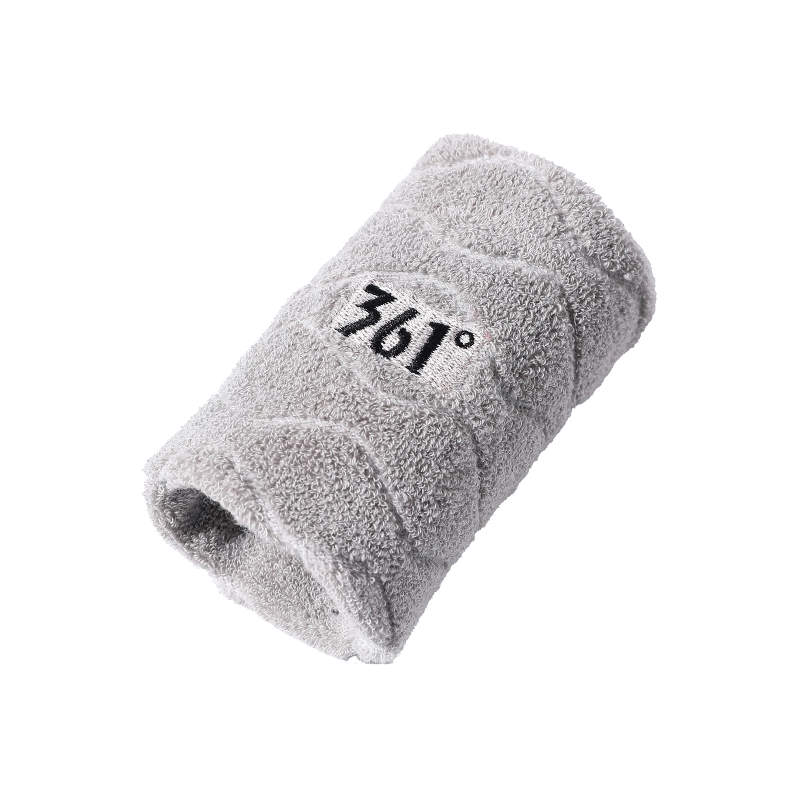 361° Wrist Support Sports Fitness Sweatband Wristband for Badminton Basketball Volleyball Tennis Tendonitis Wrist Injury Sprain Protector Gray
