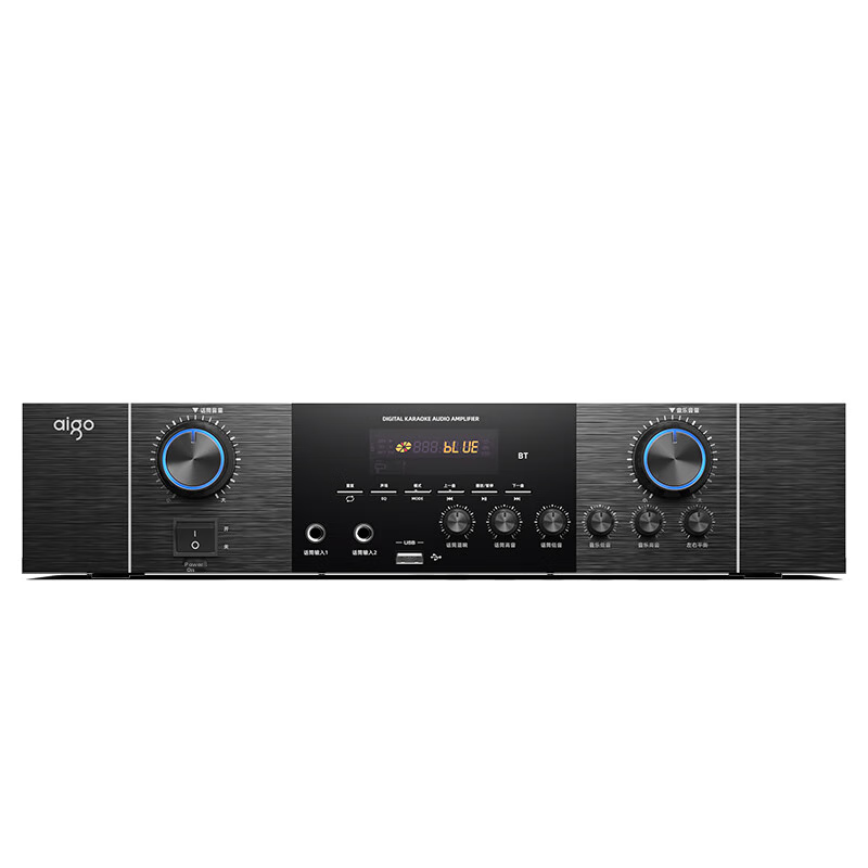 Aiguozhe G15 Amplifier, Bluetooth Conference Room Speaker, Specialized for Training, Stage And Gym Use, Basic Versio