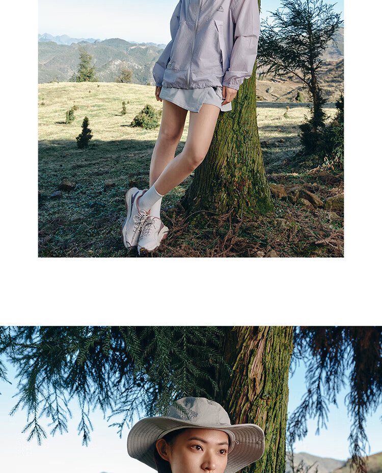 Pelliot [Xiao Sen Lin] Sun Protection Clothing for Men And Women, UV-Resistant Breathable Outdoor Lightweight Jacket 12421220 Pink Porcelain Color XS 8
