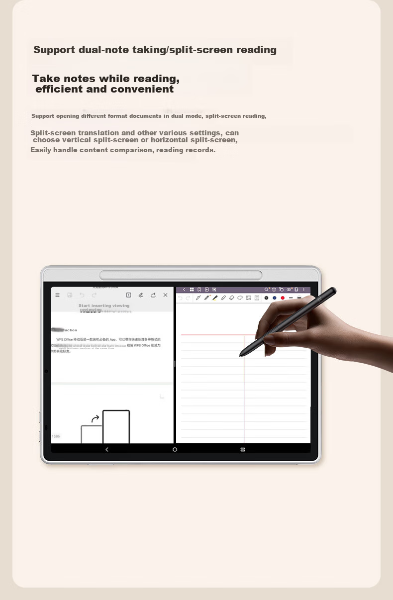 XP-Pen [Color Note Tablet] Handwriting Electronic Notebook, Meeting Record Smart Office Pad E-Ink Book E-Reader Magic Note Pad 7