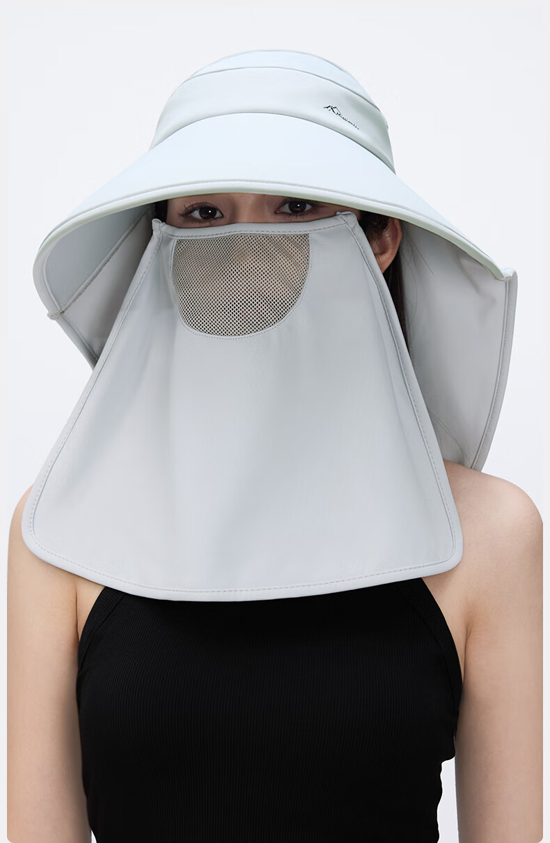 MISSION UV Sun Protection Hat for Women, Sun Visor Cap, Fisherman Hat, Summer Outdoor Face-Covering UV-Resistant Wide-Brimmed Hat for Wome 3