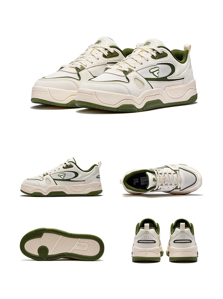 FILA FUSION Women's Sneakers 2026 Spring Sports Shoes BANK III Casual Comfortable Versatile 24