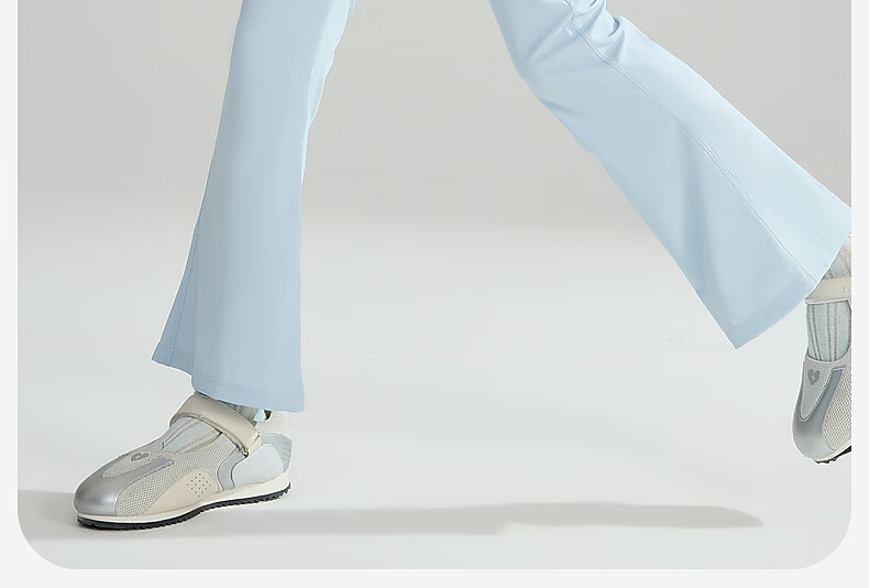 ASK JUNIOR Kids Pants Girls Spring Summer Sun Protection Quick-Dry High Elastic Yoga Flared Leggings Sky Blue 170 15