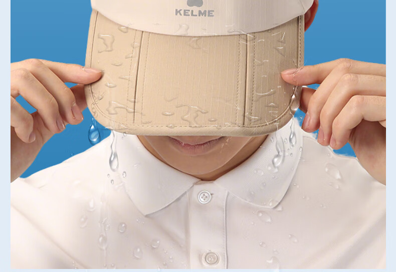 KELME Summer Sunshade Cap Unisex Open-Top Foldable Running Lightweight Breathable Sports Outdoor Quick-Dry Sun Protection Hat 11