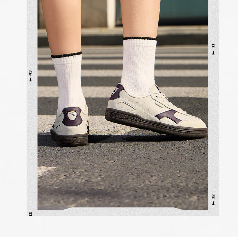 361° Women's Sneakers, Spring And Summer Casual Thin-Soled Training Shoes, T-Toe Shoes, Low-Top Breathable Sports Shoes, 682526613-1 12