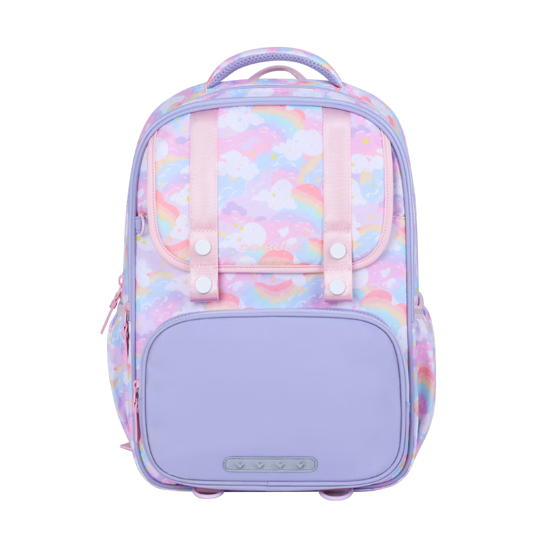 DR·KONG Elementary School Backpack for Grades 1-3, Girls and Boys Lightweight Ergonomic Large Capacity School Bag