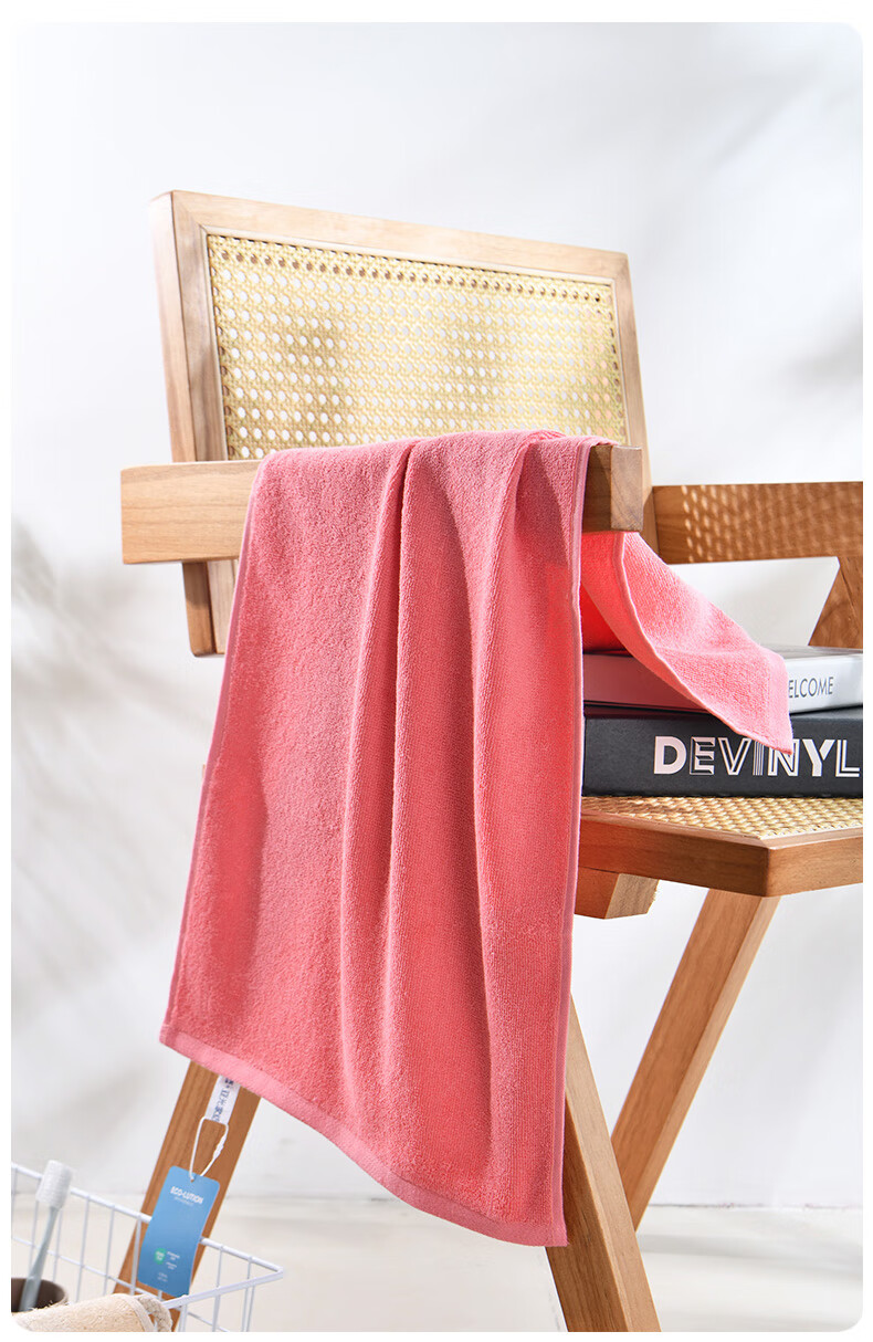 Yaguang Towels, Pure Cotton, Grade A Soft And Skin-Friendly, Absorbent, Not Prone to Shedding, Suitable for Face Washing And Bathing, He Lan Face Towels, Pack of 4 7
