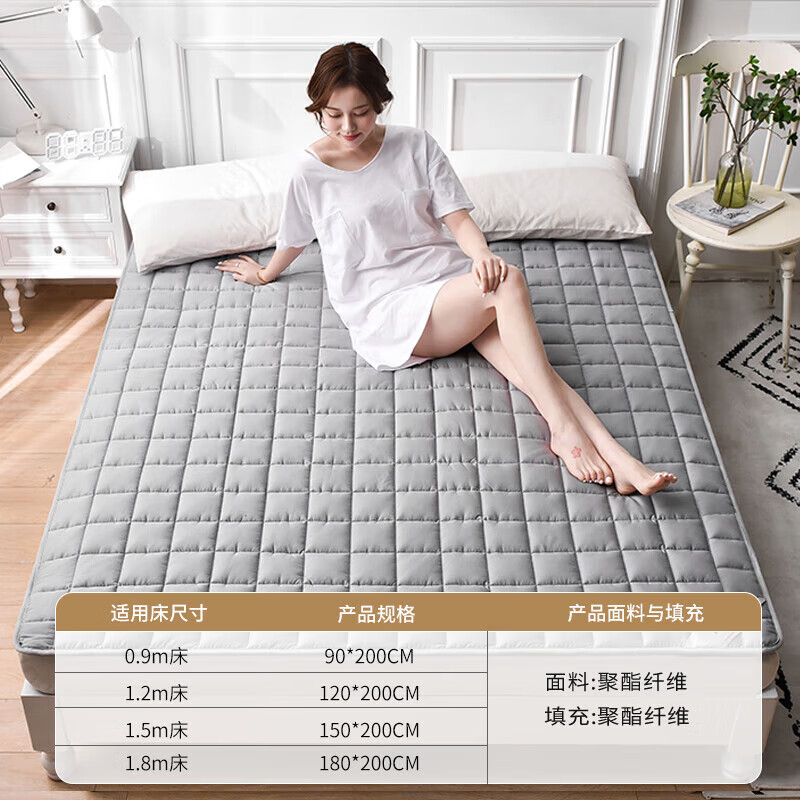 Nanjiren 0.9-Meter Dormitory Single Bed Mattress Pad, Foldable Bunk Bed Mat, Soft Pad, Tatami Mat, Bedding