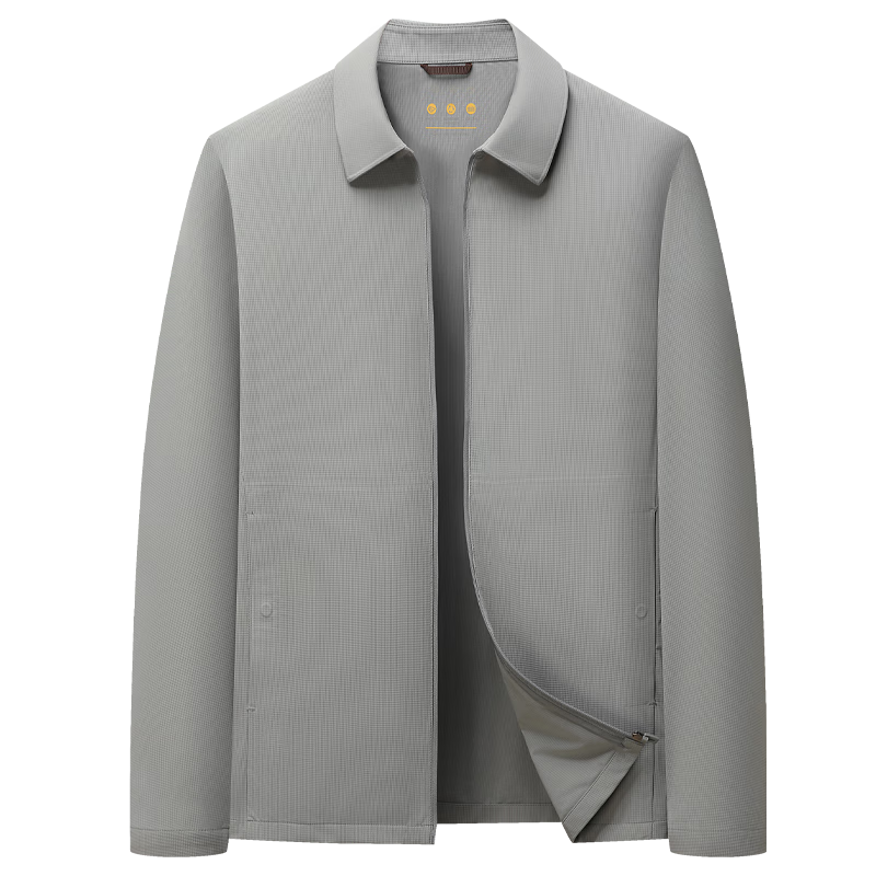 FIRS 【UPF50+】 Ice Silk Lightweight Sun Protection Jacket for Men Spring Summer Business Casual Sunproof Executive Blazer