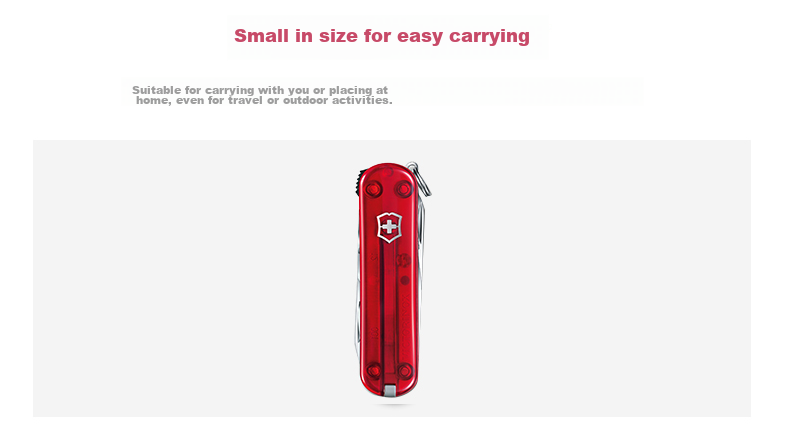 VICTORINOX Swiss Army Nail Clipper Stainless Steel 59mm Portable Household Nail Cutter Splash-Proof Imported 8.2050.B1 7