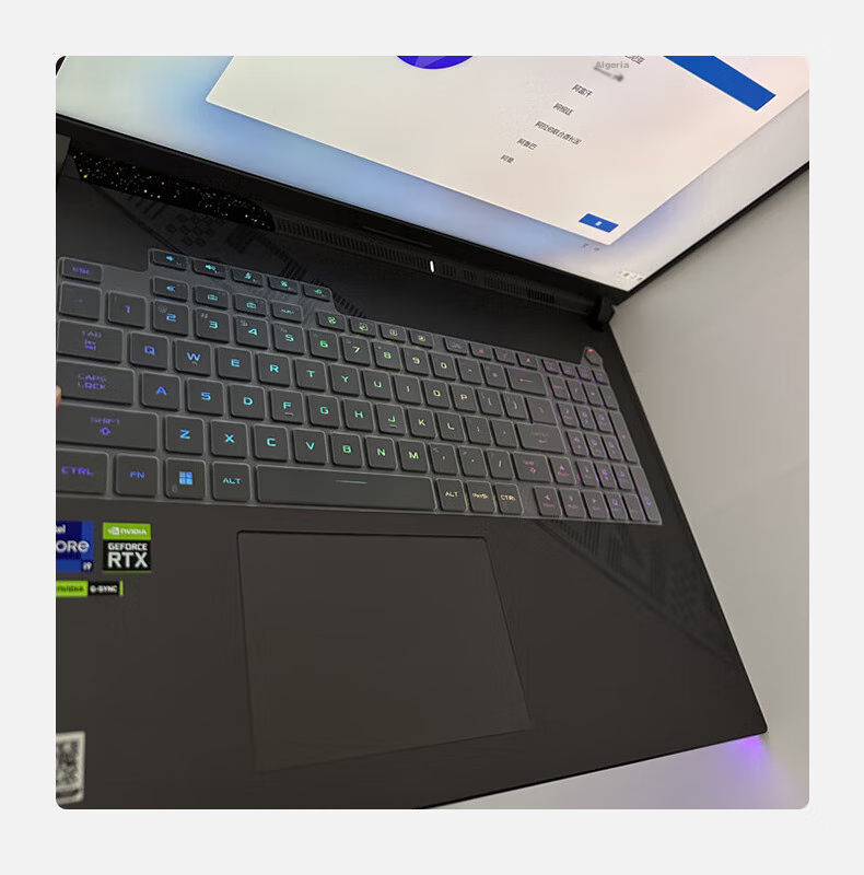 Jiasu ROG Gun God 9plus/9plus Ultra Edition Keyboard Cover, Laptop Keyboard Protective Film, Keyboard Dust Cover, Highly Transparent Invisible 3
