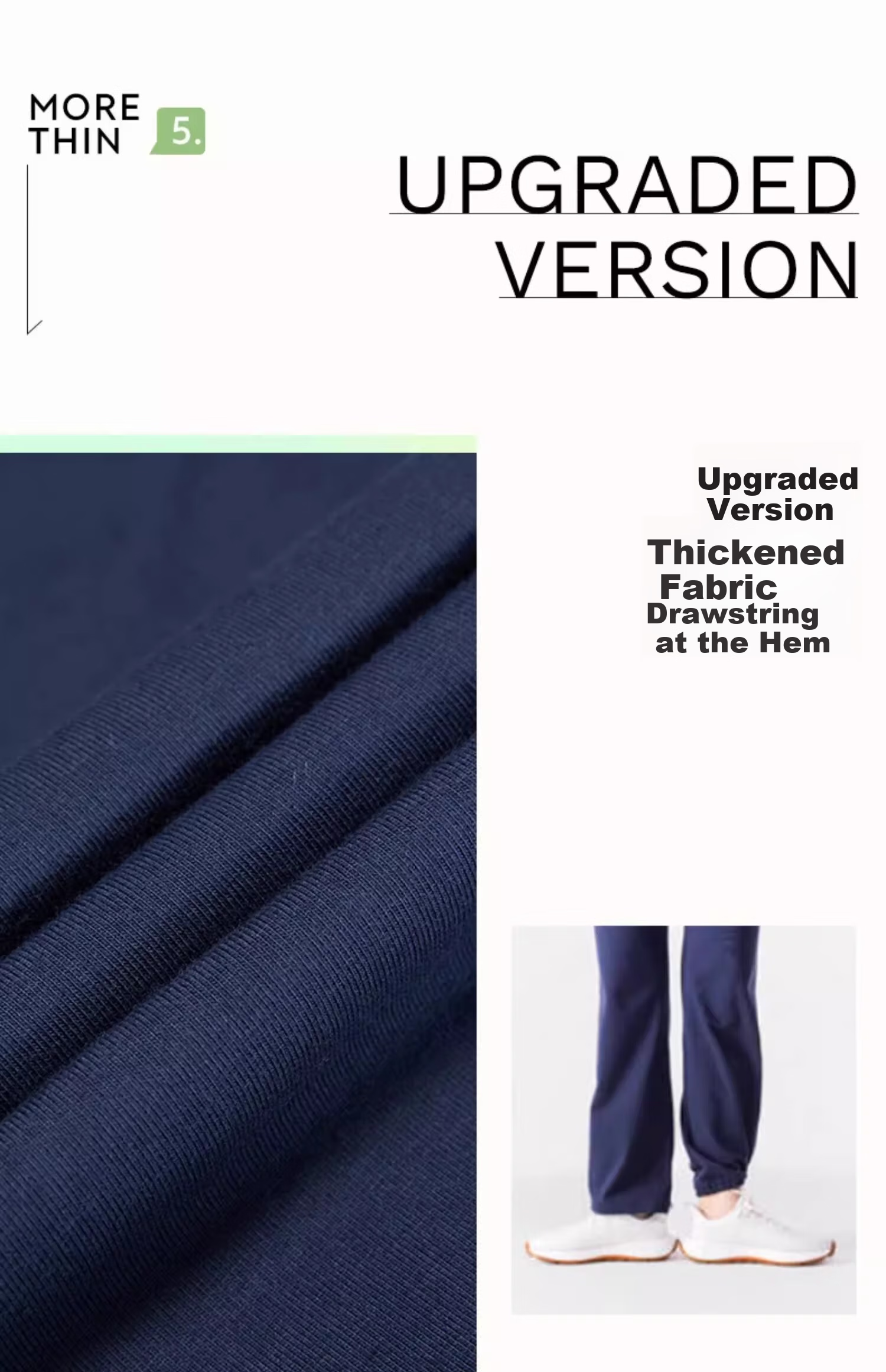 DECATHLON Quick-Dry Straight-Leg Sports Pants, Yoga Casual Loose Cotton-Feel Comfortable Running Fitness Women's -4282907 11