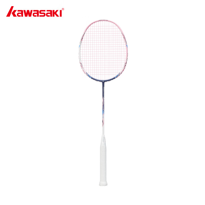 KAWASAKI Z500 Badminton Racket Full Carbon Fiber Pair for Men And Women, Competition Training Advanced Offensive Ultra-Light Durable Double Racket