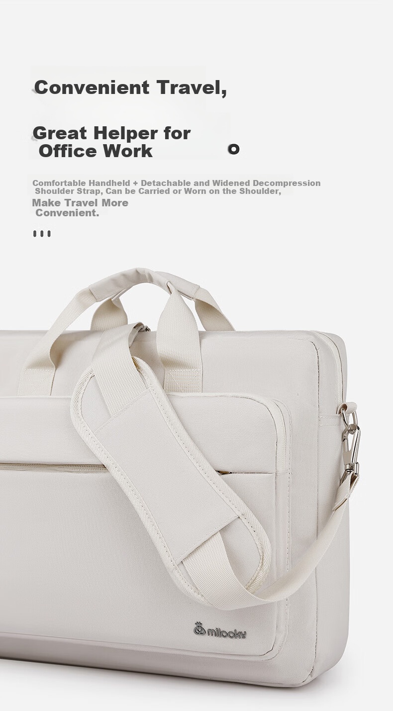 DiyiGongfang Laptop Bag, Handheld And Shoulder Strap, 13/14 Inches, for Women's Business Trips, Travel, Work, Suitable for Huawei Matebook14, Apple 13.6, Xiaomi Laptops 7