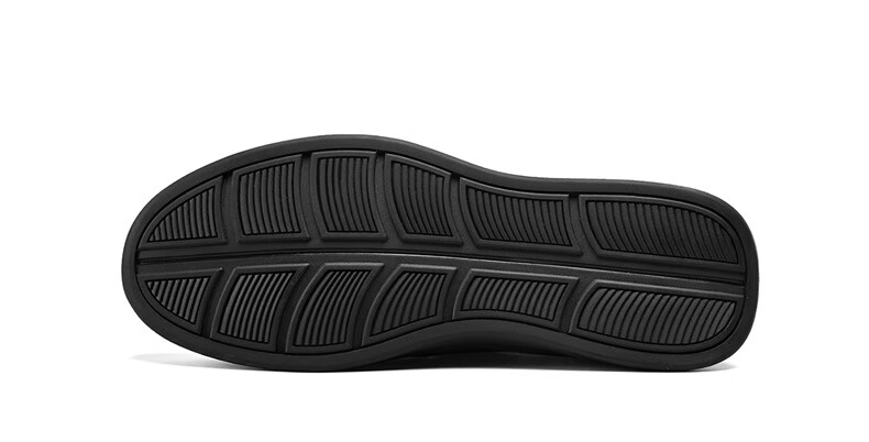 Eierkang Men's Business Casual Slip-On Driving Shoes Comfortable Loafers 61314W Black Size 43 15