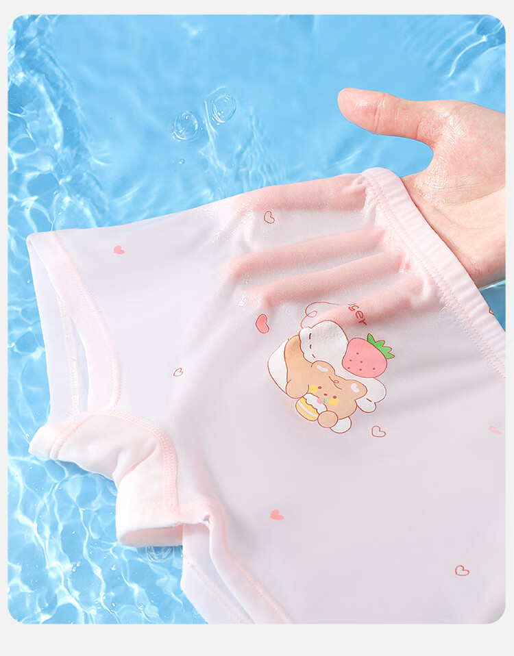 Bingxuemumian Children's Underwear, Girls' Ice Silk Thin Summer Modal Boyshorts, 7A Antibacterial Seamless Mid to Big Kids' Boxer Briefs 9