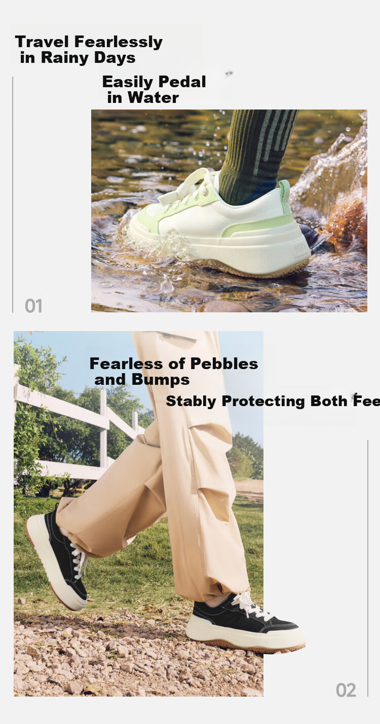 Beneunder Canvas Shoes, Women's Thick-Soled Sneakers, All-Season Cloud Shoes, White Sneakers, Height-Increasing Sandstone Shoes, CW695 10