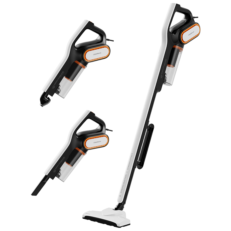 Deerma DX700Pro Filter Set Version, Push Rod Carpet Dual-Use Compact Powerful High-Power Vacuum Cleaner, Strong Suction Pet Hair And Dust Vacuum DXBD11A