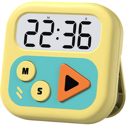 Timess Visual Candy Timer, Student Learning Time Management Tool, Magnetic Kitchen Baking Dopamine Timer, Back-To Gift
