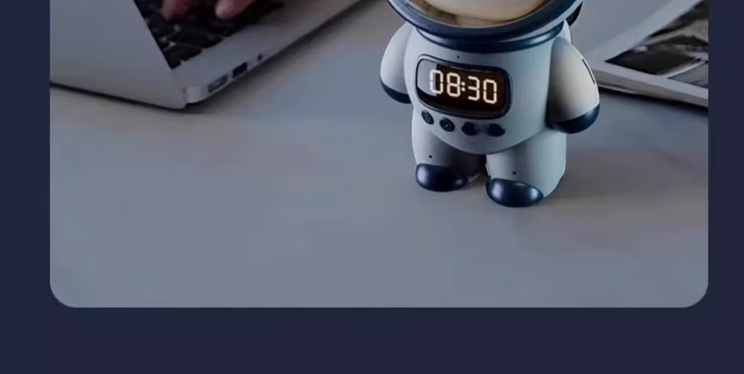 Lihuan Bean DeepSeek Smart Interactive Children's Toy Companion AI Robot Boy Birthday Gift Girl Alarm Clock 10